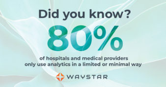 A majority of providers only use analytics in a minimal or limited way.