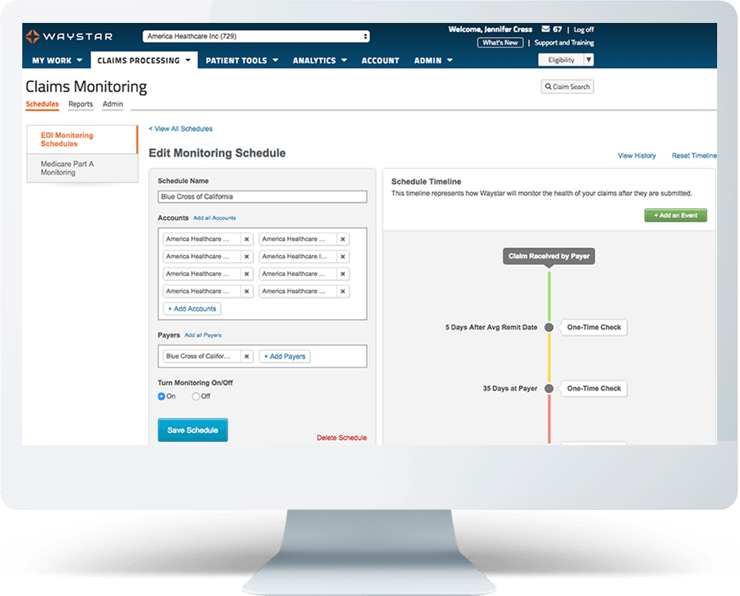 medical claims processing solution