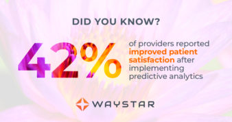 42% of patients experienced patient satisfacdtion