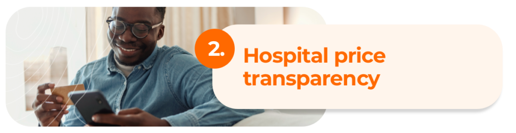 Hospital price transparency