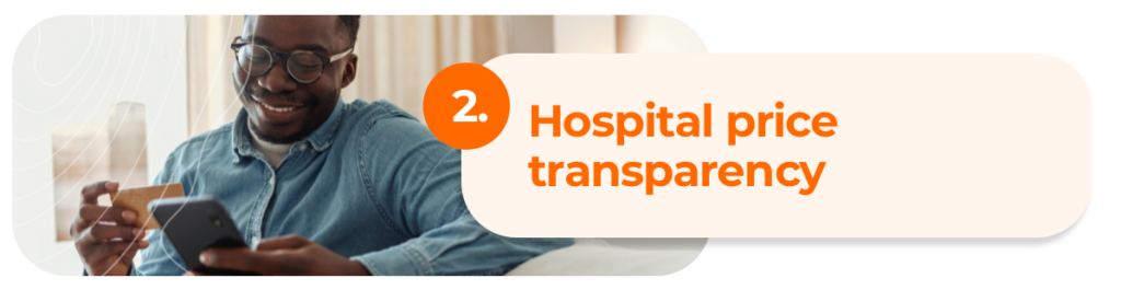 Hospital price transparency