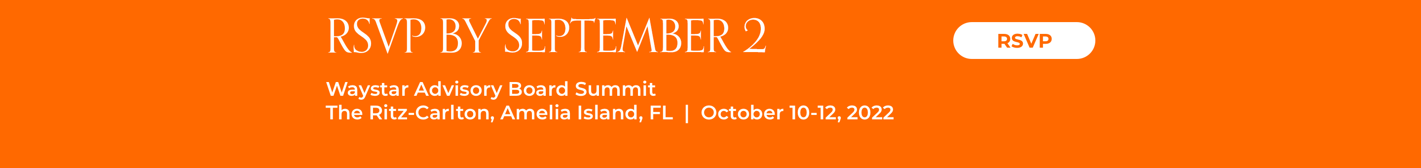 RSVP by September 2